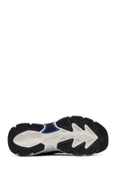 Skechers Men Black Skech - Air Ventura Lace-Up Thick-Soled Fabric Sneaker | Derimod Skechers Men Black Skech - Air Ventura Lace-Up Thick-Soled Fabric Sneaker | Derimod