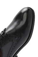 Men's Black Laced Leather Classic Shoes | Derimod Men's Black Laced Leather Classic Shoes | Derimod
