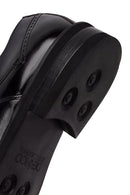 Male Black Lace-up Leather Casual Shoes | Derimod Male Black Lace-up Leather Casual Shoes | Derimod
