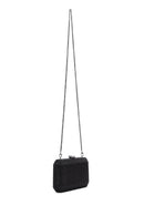 Women's Black Stone Portfolio Bag | Derimod Women's Black Stone Portfolio Bag | Derimod