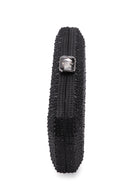 Women's Black Stone Portfolio Bag | Derimod Women's Black Stone Portfolio Bag | Derimod