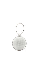 Women's Silver Stone Handbag | Derimod Women's Silver Stone Handbag | Derimod