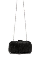 Women's Black Stone Portfolio Bag | Derimod Women's Black Stone Portfolio Bag | Derimod