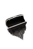 Women's Black Stone Portfolio Bag | Derimod Women's Black Stone Portfolio Bag | Derimod