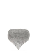 Women's Silver Stone Portfolio Bag | Derimod Women's Silver Stone Portfolio Bag | Derimod