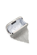 Women's Silver Stone Portfolio Bag | Derimod Women's Silver Stone Portfolio Bag | Derimod