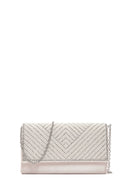 Women's Beige Stone Portfolio Bag | Derimod Women's Beige Stone Portfolio Bag | Derimod
