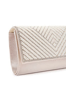Women's Beige Stone Portfolio Bag | Derimod Women's Beige Stone Portfolio Bag | Derimod