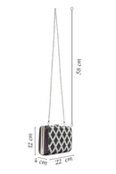 Women's Black Stone Portfolio Bag | Derimod Women's Black Stone Portfolio Bag | Derimod