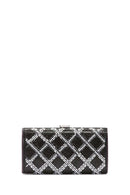 Women's Black Stone Portfolio Bag | Derimod Women's Black Stone Portfolio Bag | Derimod