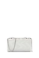 Women's Silver Portfolio Bag | Derimod Women's Silver Portfolio Bag | Derimod
