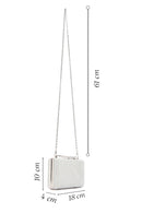 Women's Silver Portfolio Bag | Derimod Women's Silver Portfolio Bag | Derimod