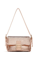 Women's Pink Sequin Shoulder Bag | Derimod Women's Pink Sequin Shoulder Bag | Derimod