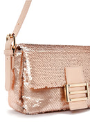 Women's Pink Sequin Shoulder Bag | Derimod Women's Pink Sequin Shoulder Bag | Derimod
