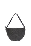 Women's Black Stone Handbag | Derimod Women's Black Stone Handbag | Derimod