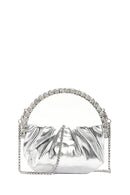 Women's Silver Stone Handbag | Derimod Women's Silver Stone Handbag | Derimod