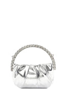 Women's Silver Stone Handbag | Derimod Women's Silver Stone Handbag | Derimod