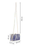 Women's Blue Stone Handbag | Derimod Women's Blue Stone Handbag | Derimod