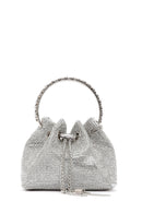 Women's Silver Stone Handbag | Derimod Women's Silver Stone Handbag | Derimod