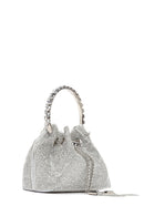 Women's Silver Stone Handbag | Derimod Women's Silver Stone Handbag | Derimod