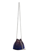 Women's Blue Stone Handbag | Derimod Women's Blue Stone Handbag | Derimod