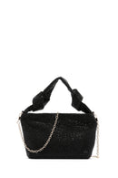 Women's Black Stone Handbag | Derimod Women's Black Stone Handbag | Derimod