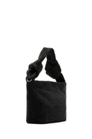 Women's Black Stone Handbag | Derimod Women's Black Stone Handbag | Derimod