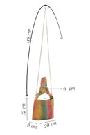 Women's Multicolored Stone Handbag | Derimod Women's Multicolored Stone Handbag | Derimod