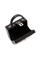 Women's Black Stone Handbag | Derimod Women's Black Stone Handbag | Derimod