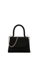 Women's Black Stone Handbag | Derimod Women's Black Stone Handbag | Derimod