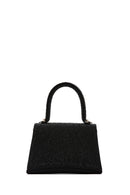Women's Black Stone Handbag | Derimod Women's Black Stone Handbag | Derimod