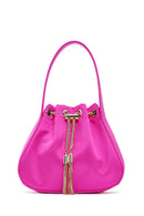 Women's Pink Satin Clutch Bag | Derimod Women's Pink Satin Clutch Bag | Derimod