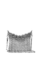 Women's Silver Metal Detailed Crossbody Bag | Derimod Women's Silver Metal Detailed Crossbody Bag | Derimod