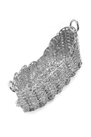 Women's Silver Metal Detailed Crossbody Bag | Derimod Women's Silver Metal Detailed Crossbody Bag | Derimod