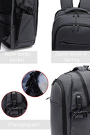 D-Pack Unisex Gray Technological Fabric Backpack | Derimod D-Pack Unisex Gray Technological Fabric Backpack | Derimod