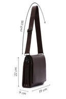 Men's Brown Leather Messenger Bag | Derimod Men's Brown Leather Messenger Bag | Derimod
