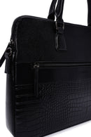Men's Black Long Strap Briefcase | Derimod Men's Black Long Strap Briefcase | Derimod