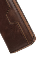Men's Brown Leather Handbag | Derimod Men's Brown Leather Handbag | Derimod