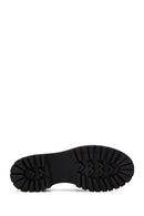 Kadın Siyah Deri Maskülen Loafer | Derimod Kadın Siyah Deri Maskülen Loafer | Derimod