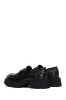 Kadın Siyah Deri Maskülen Loafer | Derimod Kadın Siyah Deri Maskülen Loafer | Derimod