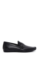 Erkek Siyah Deri Tokalı Klasik Loafer | Derimod Erkek Siyah Deri Tokalı Klasik Loafer | Derimod