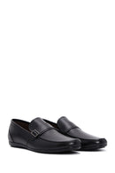 Erkek Siyah Deri Tokalı Klasik Loafer | Derimod Erkek Siyah Deri Tokalı Klasik Loafer | Derimod