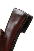 Men's Brown Plus Size Leather Classic Shoes | Derimod Men's Brown Plus Size Leather Classic Shoes | Derimod
