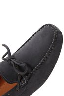 Erkek Gri Süet Deri Günlük Loafer | Derimod Erkek Gri Süet Deri Günlük Loafer | Derimod