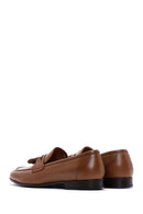 Erkek Taba Deri Püsküllü Klasik Loafer | Derimod Erkek Taba Deri Püsküllü Klasik Loafer | Derimod
