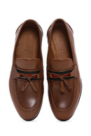 Erkek Taba Deri Püsküllü Klasik Loafer | Derimod Erkek Taba Deri Püsküllü Klasik Loafer | Derimod
