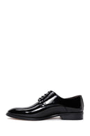 Men's Black Patent Leather Classic Shoes | Derimod Men's Black Patent Leather Classic Shoes | Derimod