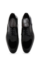 Men's Black Patent Leather Classic Shoes | Derimod Men's Black Patent Leather Classic Shoes | Derimod