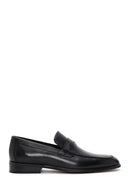 Erkek Siyah Deri Klasik Loafer | Derimod Erkek Siyah Deri Klasik Loafer | Derimod