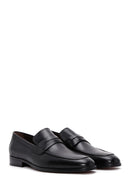 Erkek Siyah Deri Klasik Loafer | Derimod Erkek Siyah Deri Klasik Loafer | Derimod